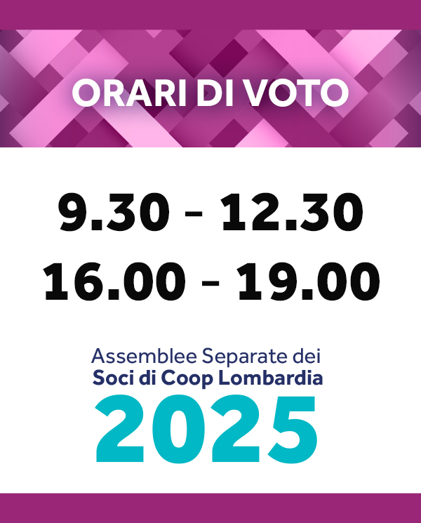 Orari di voto in negozio